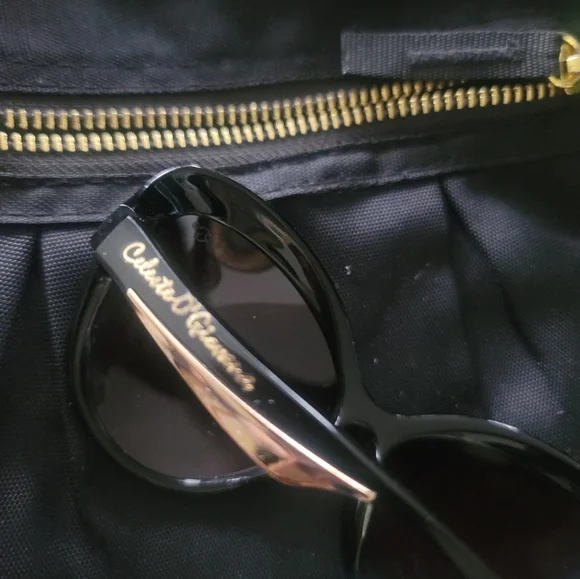 Designer sunglasses NWOT & crossbody bag